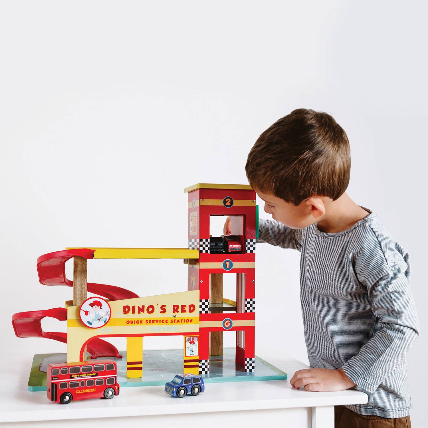 Garage Dino's - Jeu éducatif enfant - myplayground