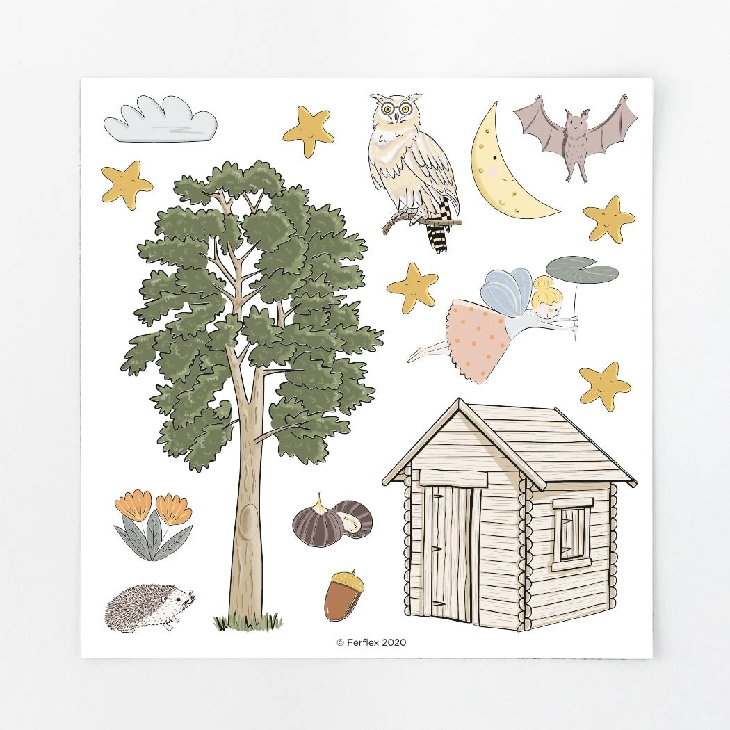 Jeu de magnets - dans la forêt - myplayground