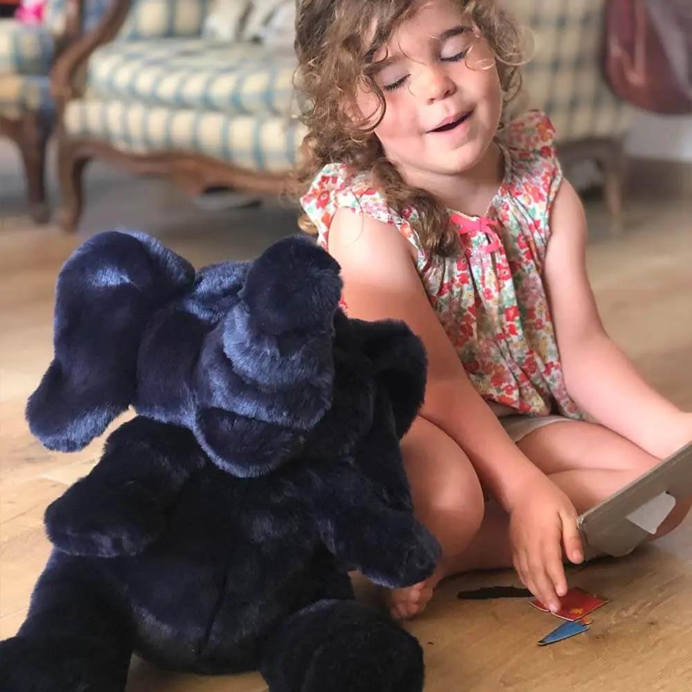 Ma peluche Éléphant Victor - La Pelucherie by La Pelucherie