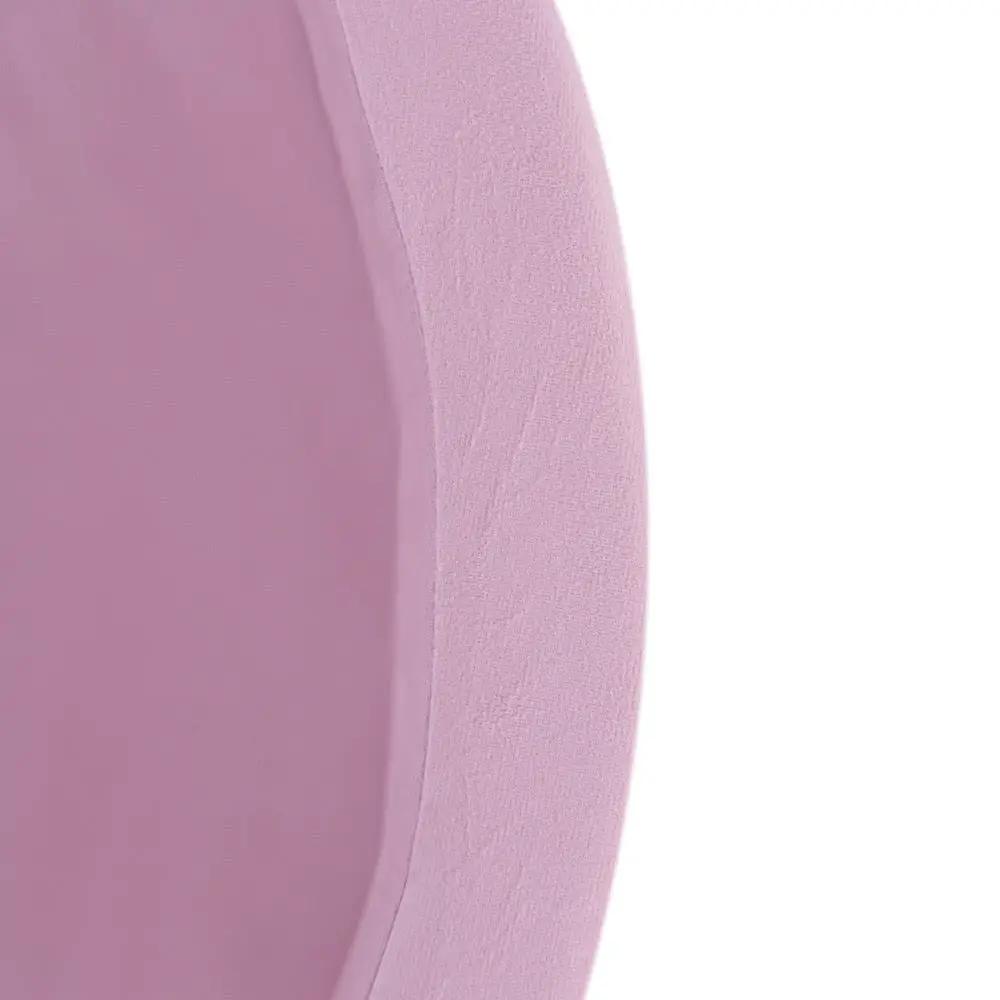 Piscine à balles, rose, ronde, velours, 90x30 (200 boules : rose, argent, perle) - Plush Nest - Misioo by Misioo