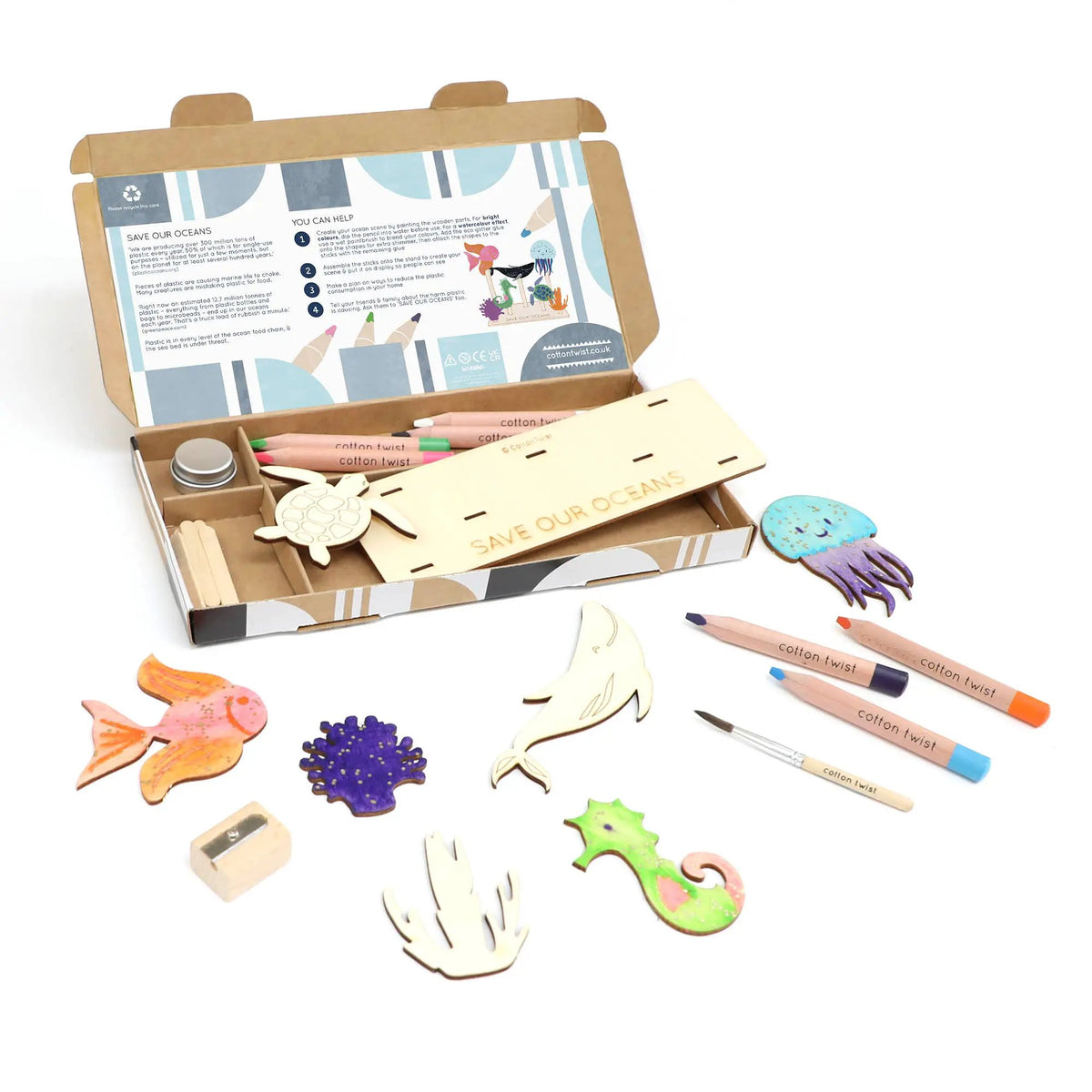 Save Our Oceans Craft Kit by Cotton Twist
