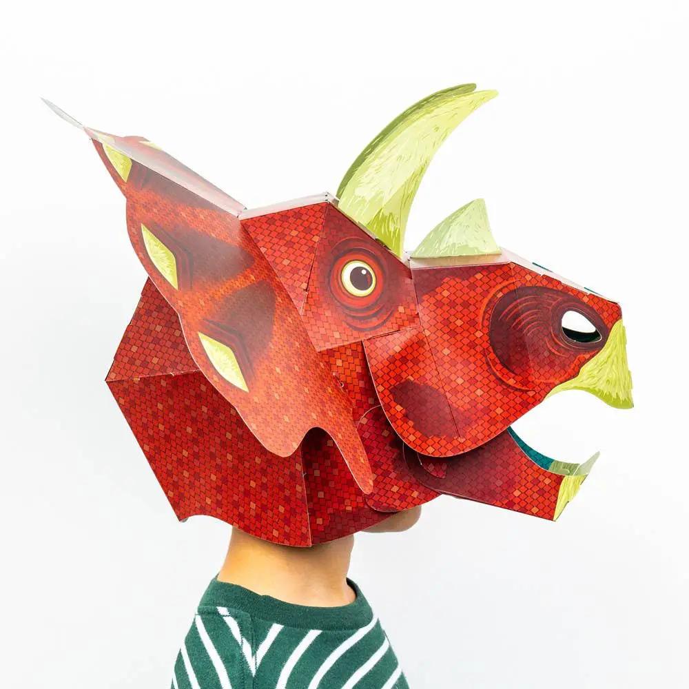 Fabriquez votre propre masque de tricératops by Clockwork Soldier