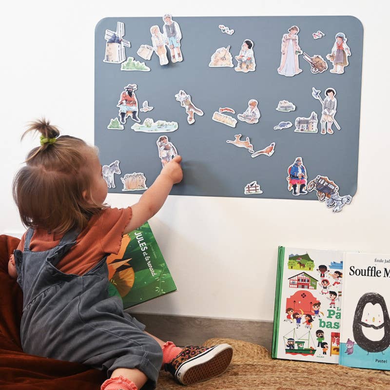 Jeu de magnets - l'histoire du chat botté - myplayground