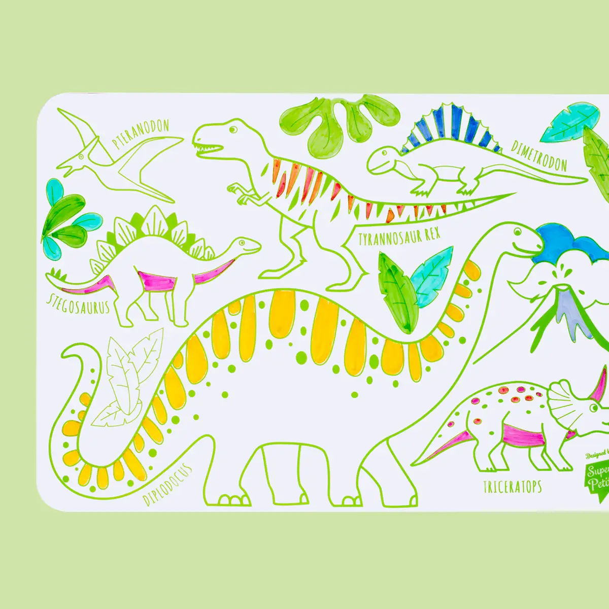 DINO-Mini Playmat by SuperPetit