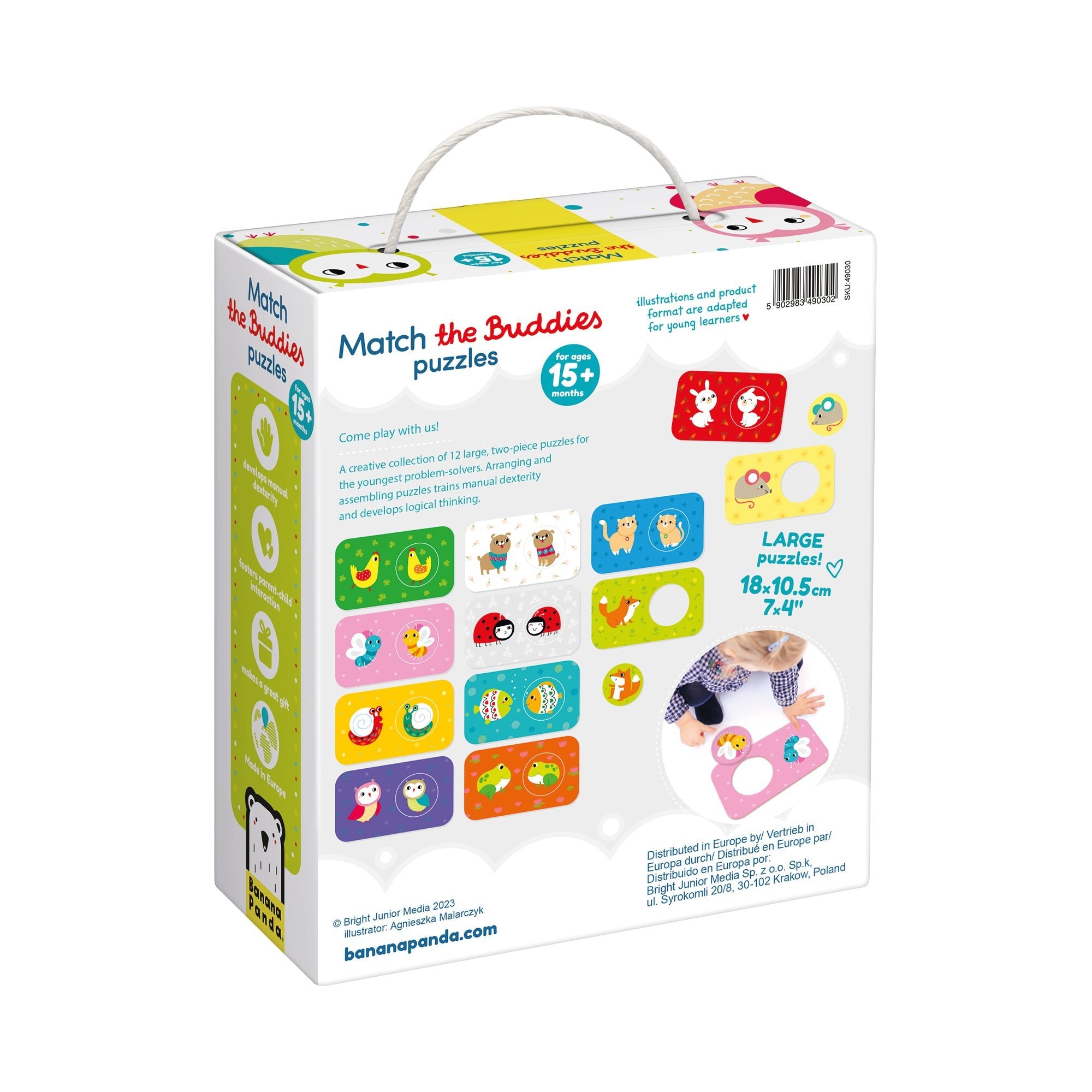 Associe les Copains - Puzzles - Banana Panda - myplayground