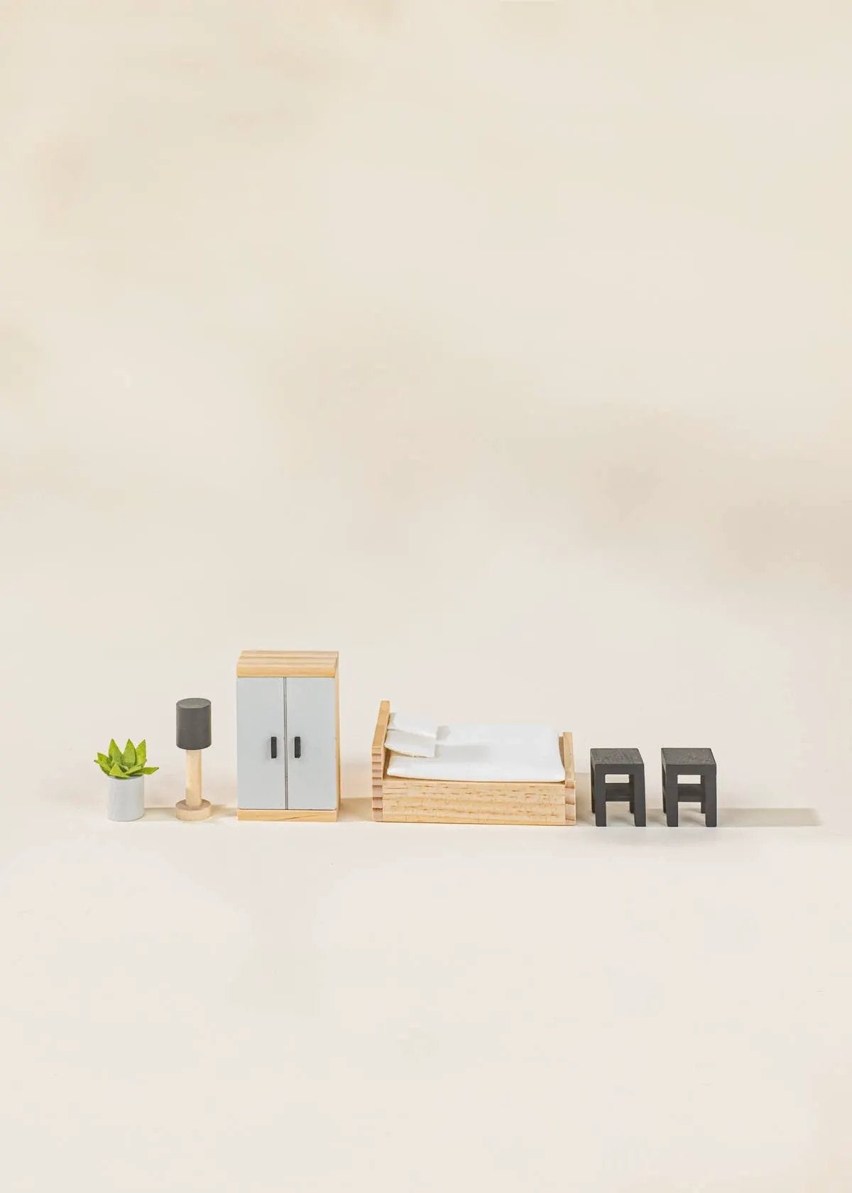 Meubles et accessoires chambre principale pour maison de poupée - Coco Village by Coco Village