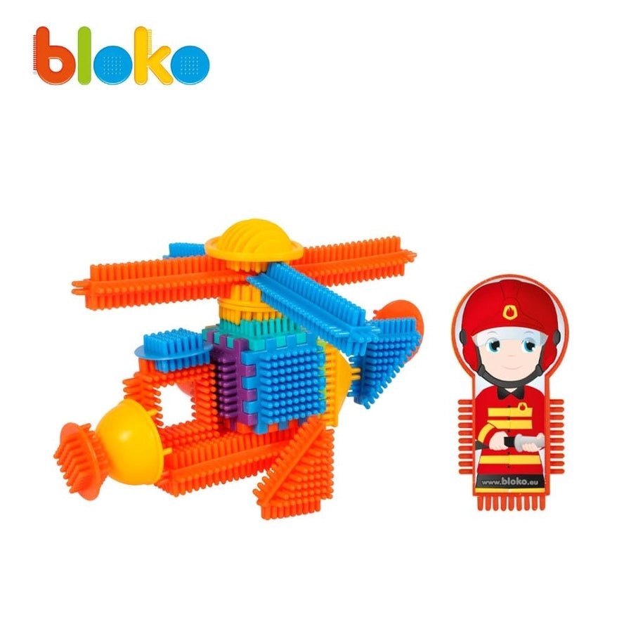 Coffret 50 Bloko + 2 Figurines Pods Secours - Bloko - myplayground