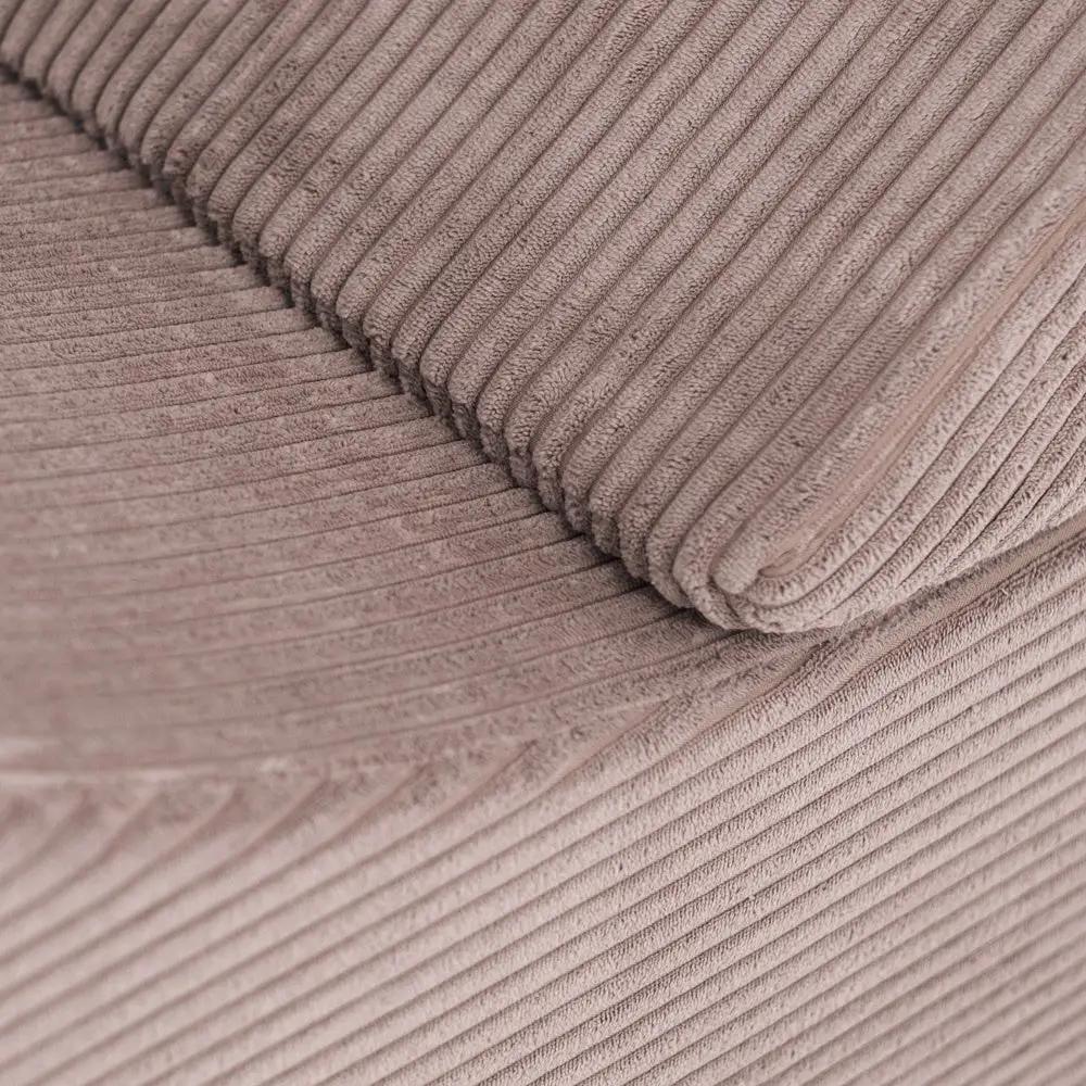 Chaise longue enfant inclinable 145x35x45 cm - velours côtelé beige premium, confortable – Plush Nest by Misioo
