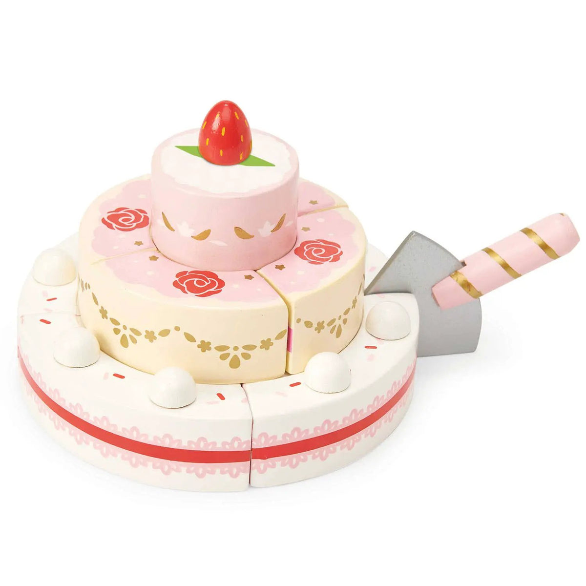 Gâteau de mariage aux fraises - Jeu sensoriel enfant by Le Toy Van