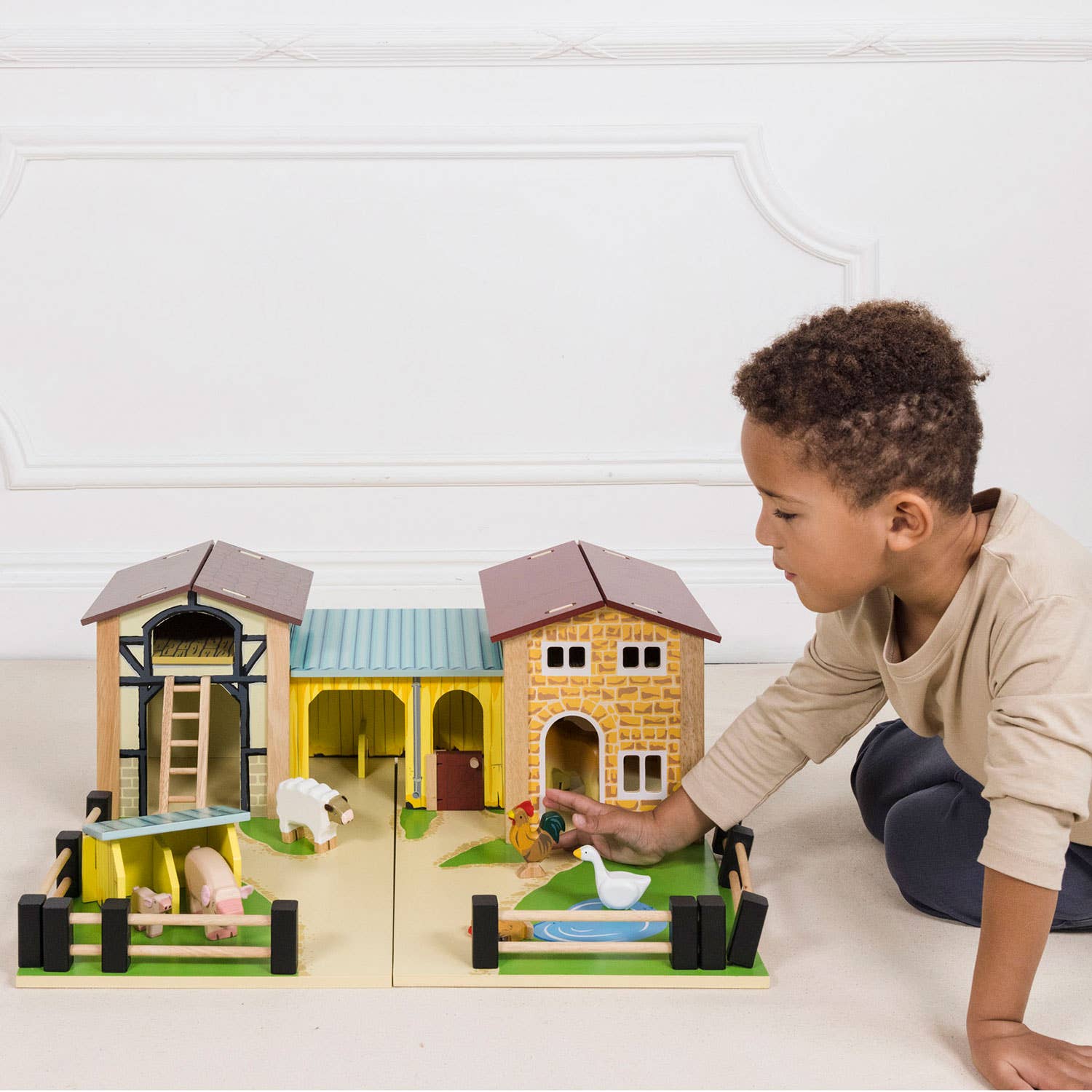 Ferme - Jeu éducatif enfant - myplayground