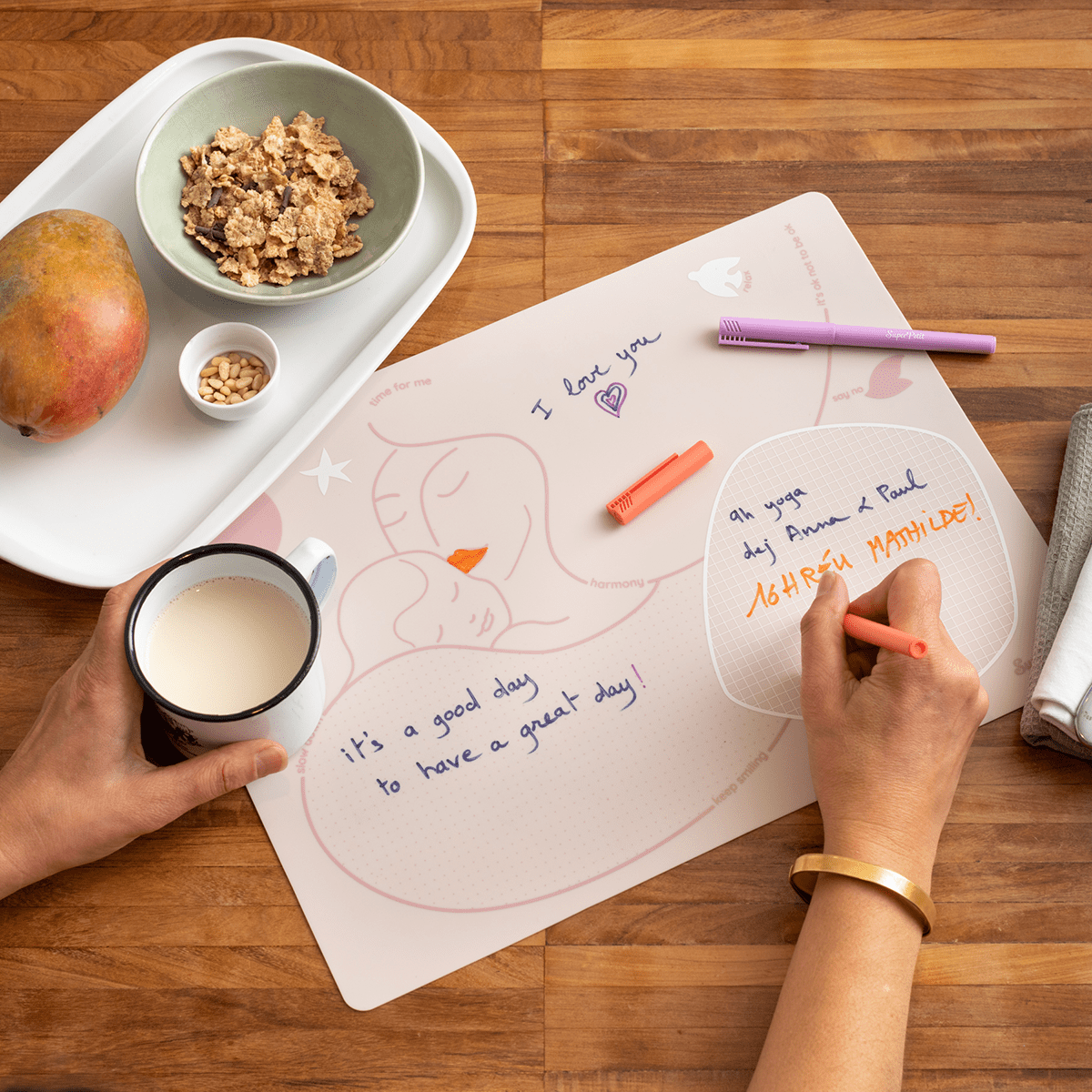 Boîte de 5 Feutres Pointe Fine SuperPetit - myplayground