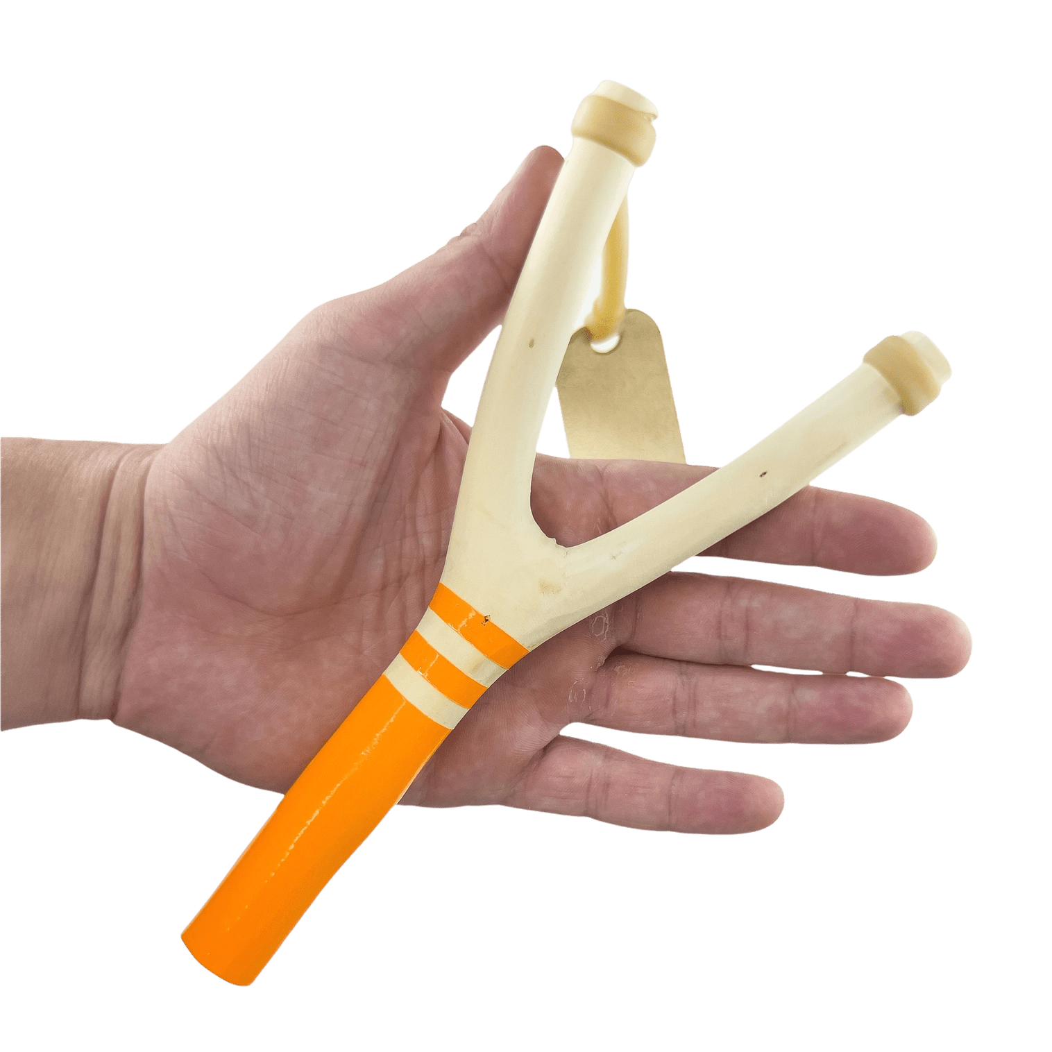 Slingshot Orange Fluo - Jeu de Motricité pour Enfant ( 5 ans et + ) by Hella Slingshots