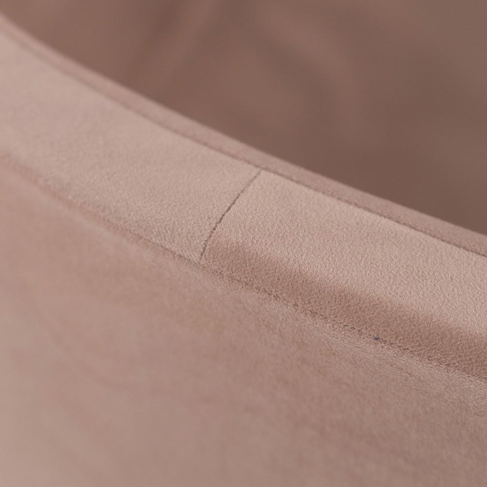 Piscine à balles - ronde 90x30 cm, beige velours - Plush Nest - Misioo - myplayground