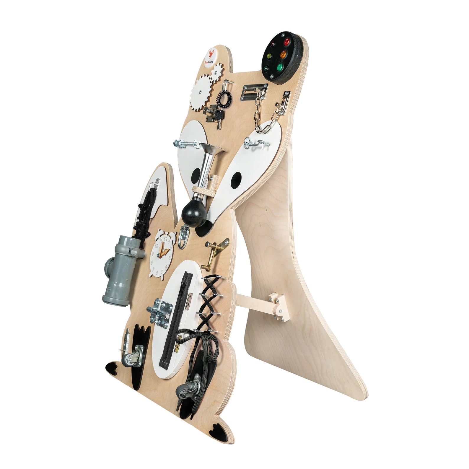 Fox Woody Busy Board - Planche sensorielle - Jeu de motricite fine pour enfant ( 3 ans et + ) - myplayground