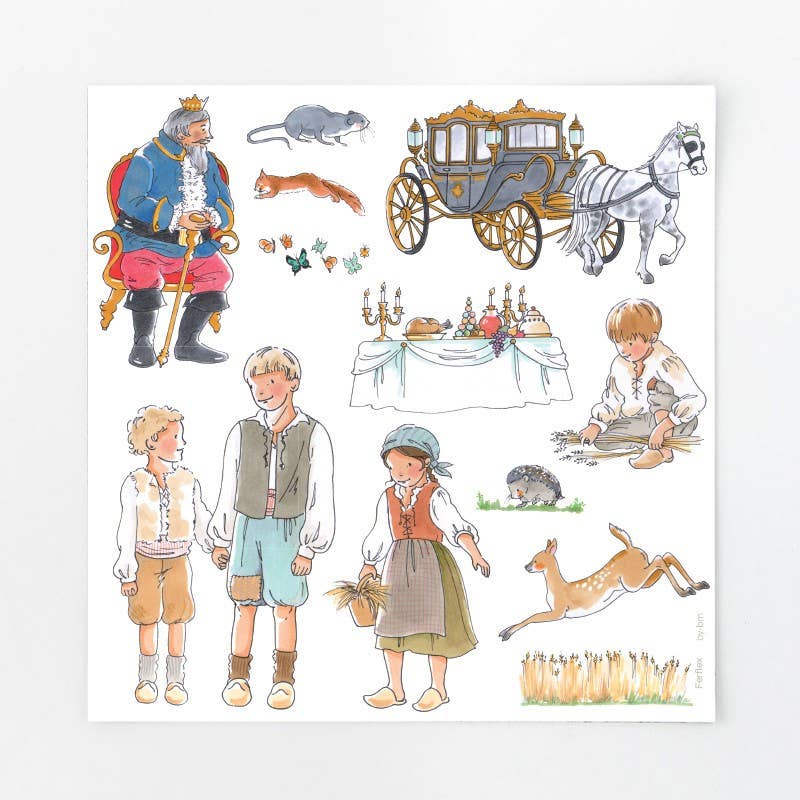 Jeu de magnets - l'histoire du chat botté - myplayground