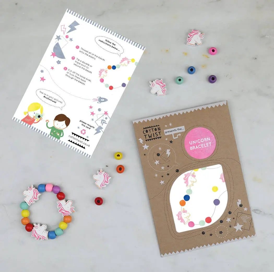 Faites votre propre bracelet licorne by Cotton Twist