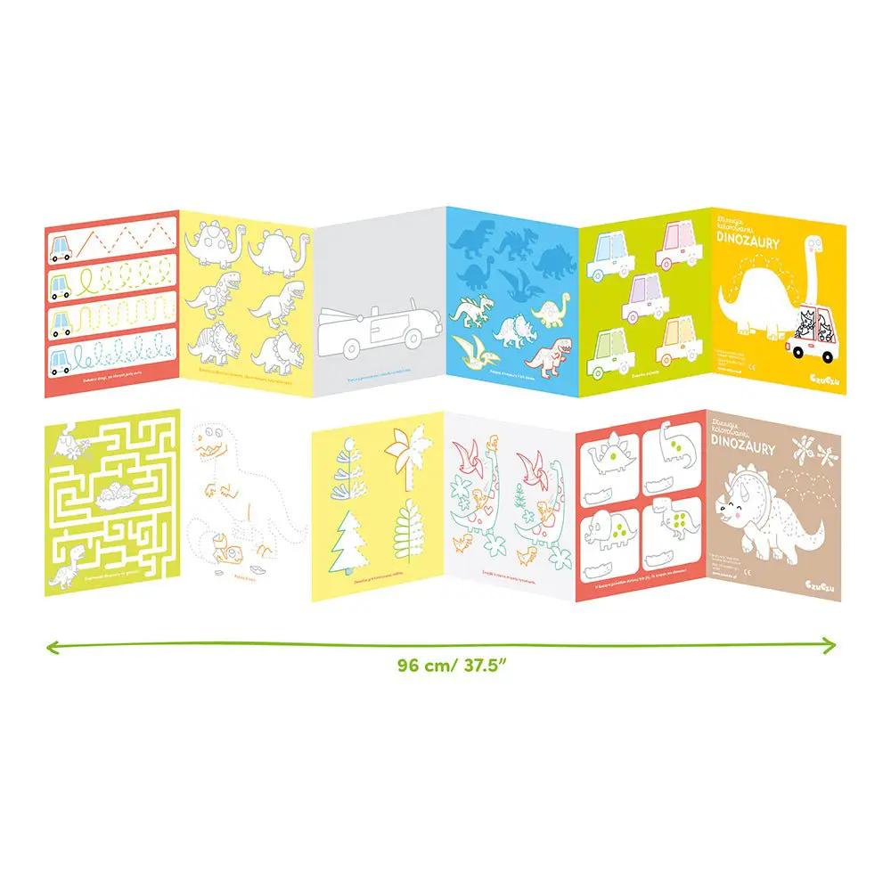 Livres de Coloriage Looong - J'adore Colorier les Dinosaures - Banana Panda by Banana Panda