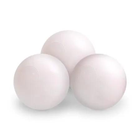 Piscine à balles - ronde 90x30 cm, agneau crème (+ 200 boules or, perle, perle rose clair) -Plush Nest- Misioo by Misioo