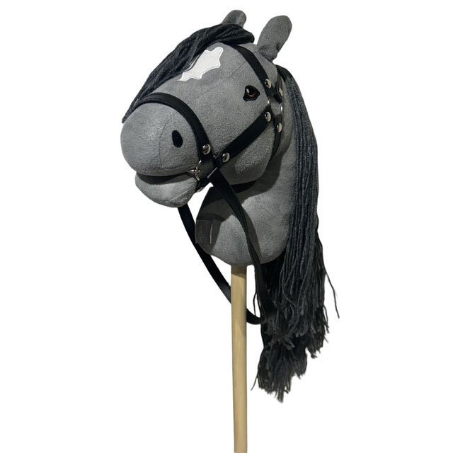 ByToiZZ cheval de loisir bouche ouverte gris - myplayground