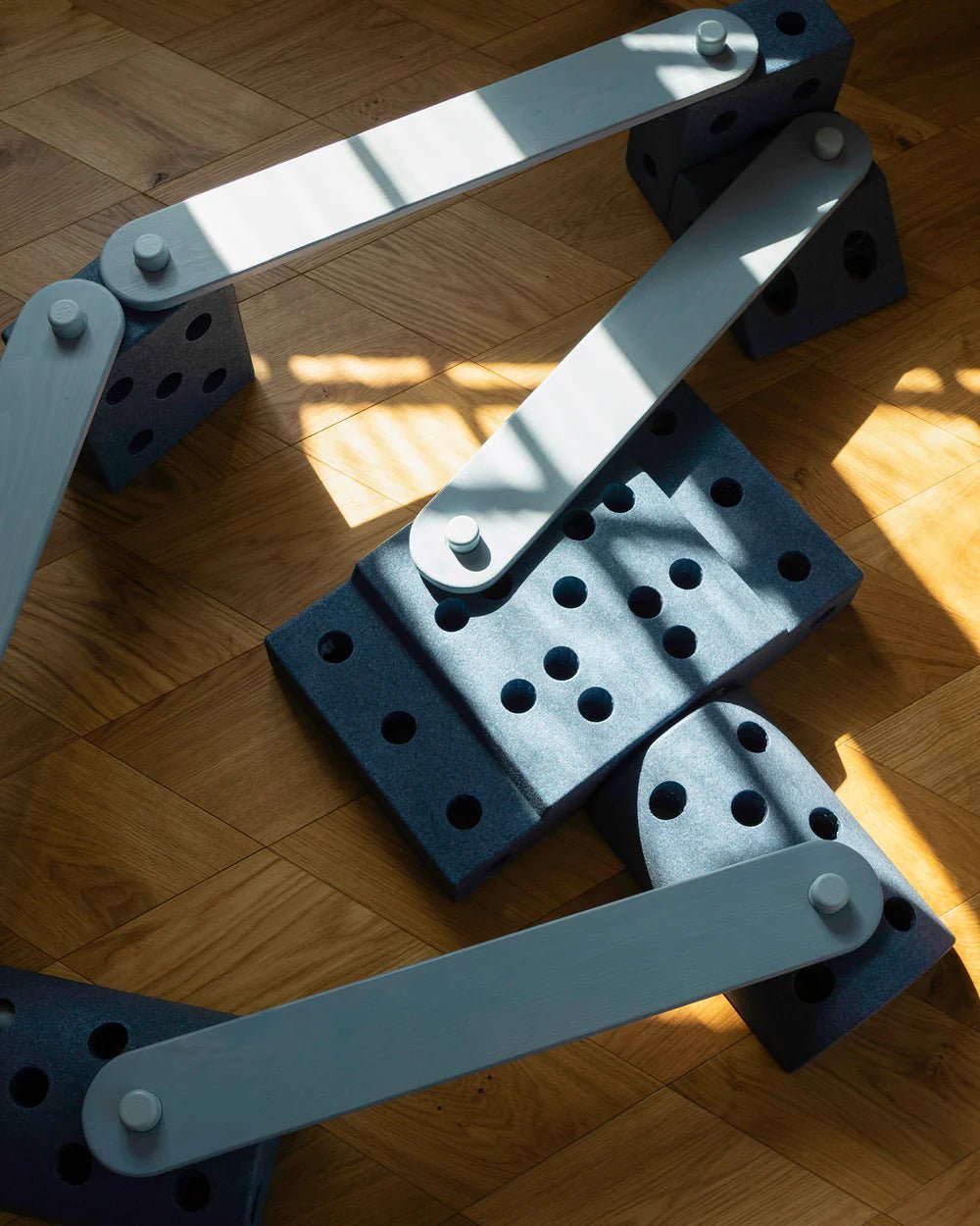 2x Poutres d'équilibre - Sky Blue - Modu - myplayground