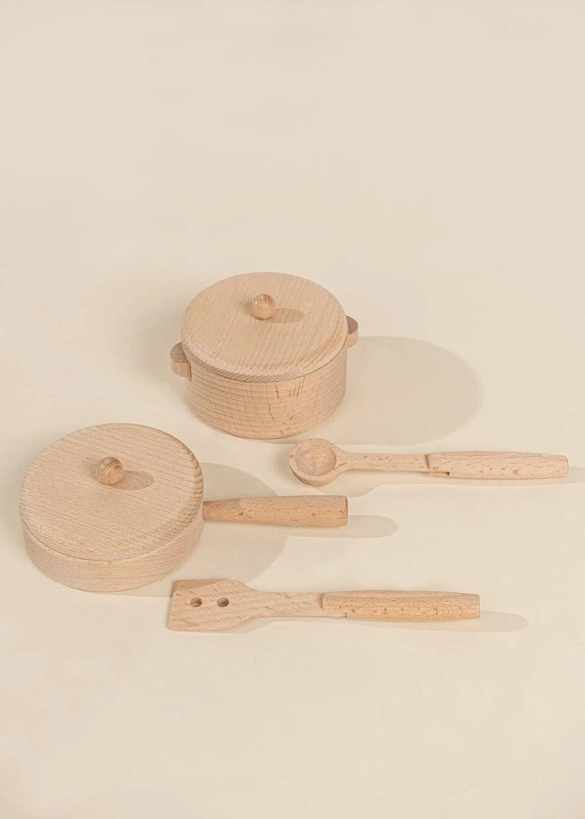 Ensemble de jeu de casseroles et poêles en bois - Coco Village by Coco Village