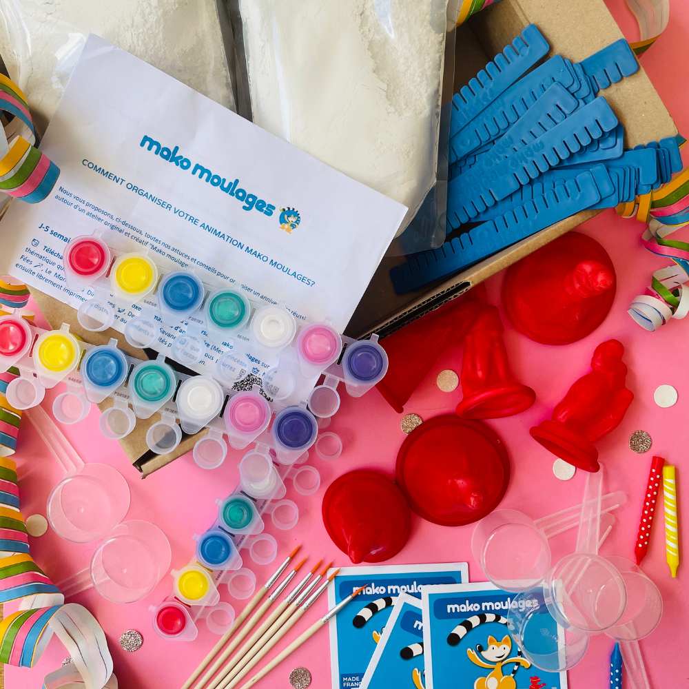 Box Animation Anniversaire - Mako Moulages Princesses - Mako Créations - myplayground
