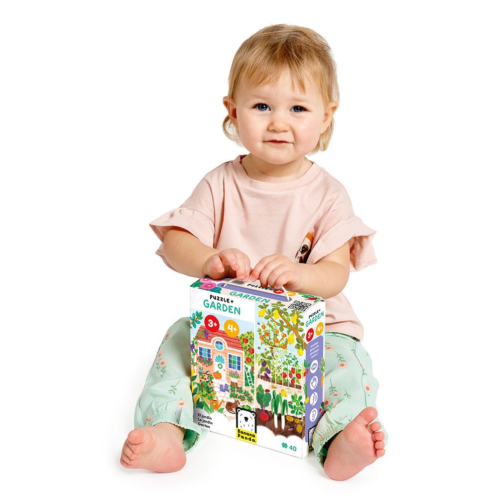 Puzzle + Jardin - Banana Panda - myplayground