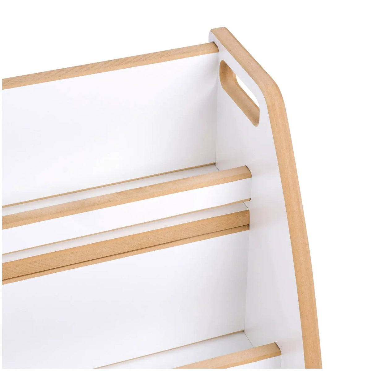 Bibliothèque enfant avec étagère pour salle de jeux et chambre d'enfant - Bois blanc, rangement - Plush nest by Misioo