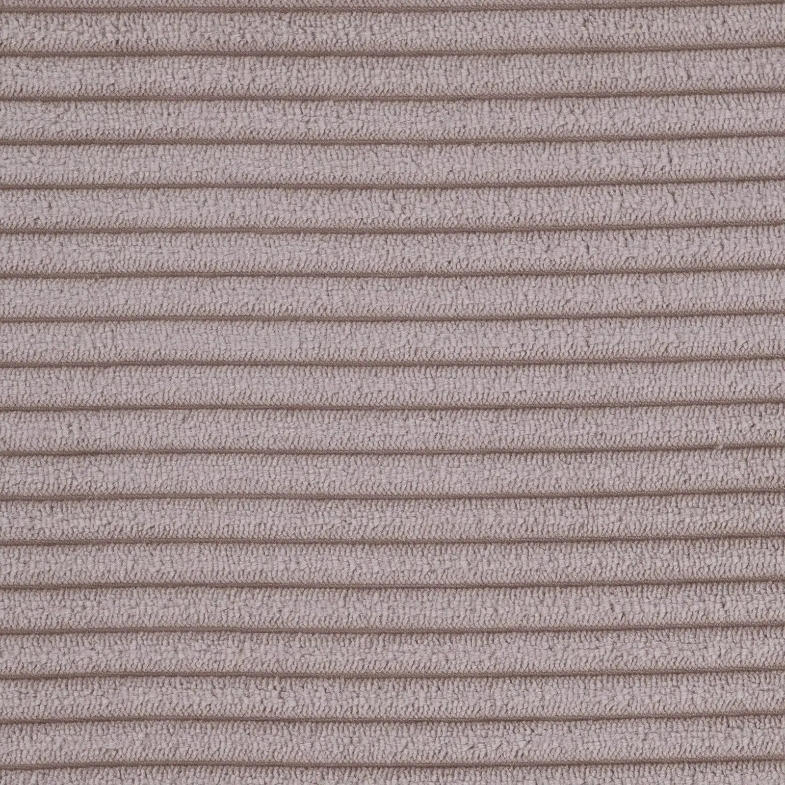 Tapis fleur - 15x115x5 cm, velours côtelé beige moelleux, tapis de jeu - Plush Nest by Misioo