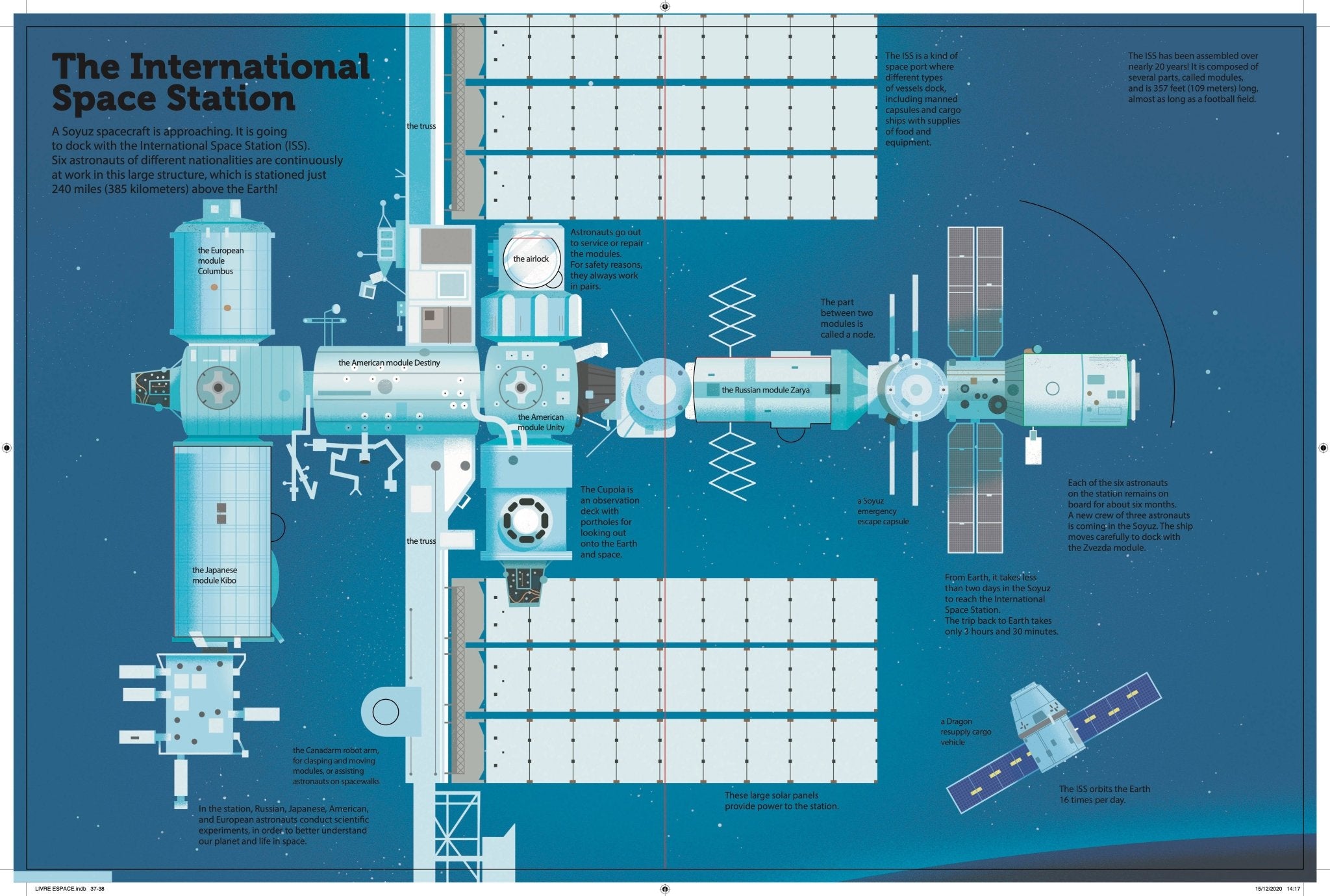 Le grand livre animé de l espace - myplayground