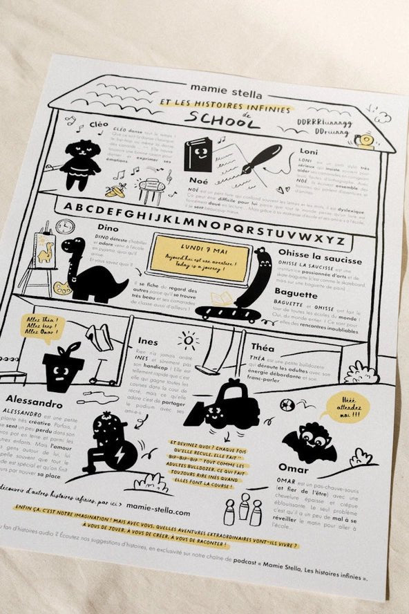 Ombres chinoises : les Histoires Infinies - Pack School - Mamie Stella - myplayground