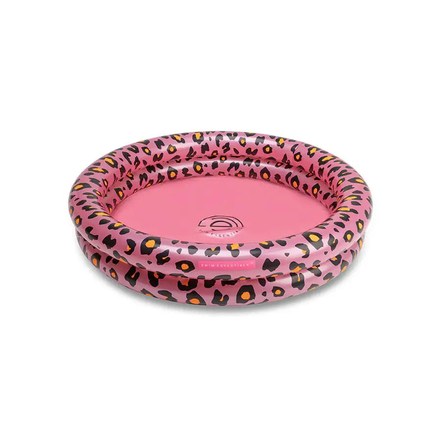 Piscine Gonflable avec Imprimé Léopard Rose 100 cm - Swim Essentials - myplayground