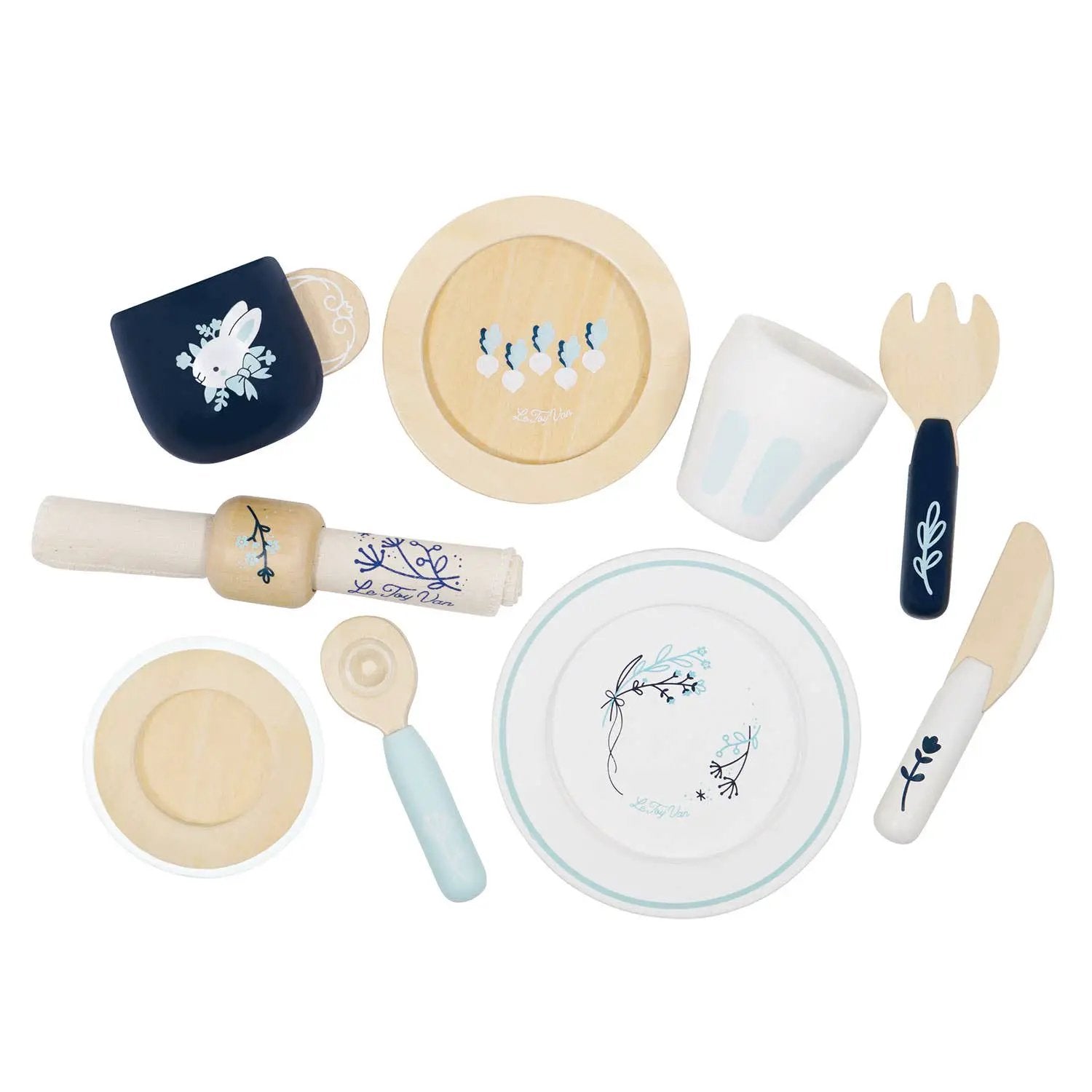 Ensemble de couverts et de salle à manger - Jeu Montessori enfant by Le Toy Van