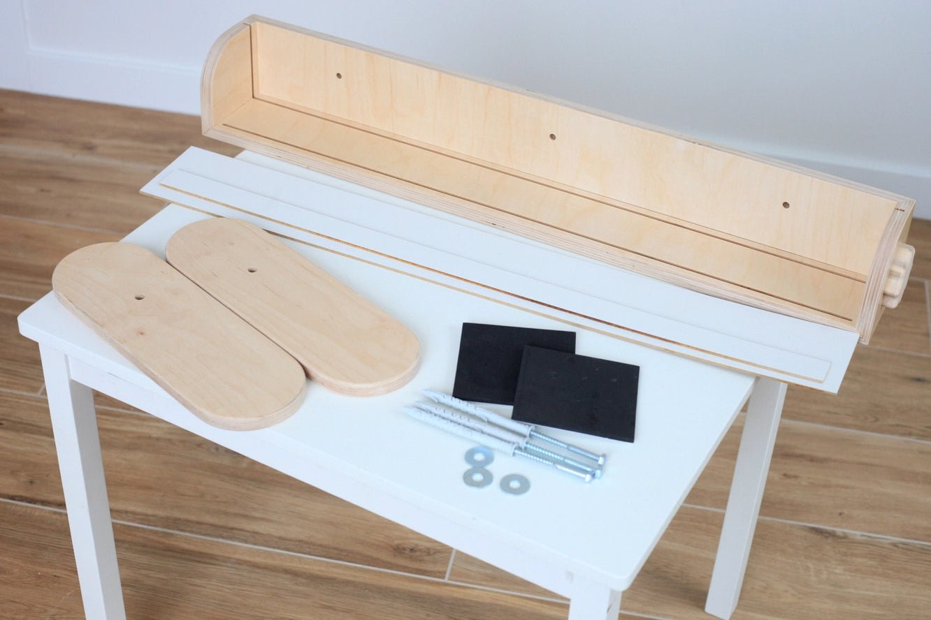 Support mural Happymoon®, transformez votre HM Climber en Stall Bar - Jeu de motricité enfant - Happymoon - myplayground