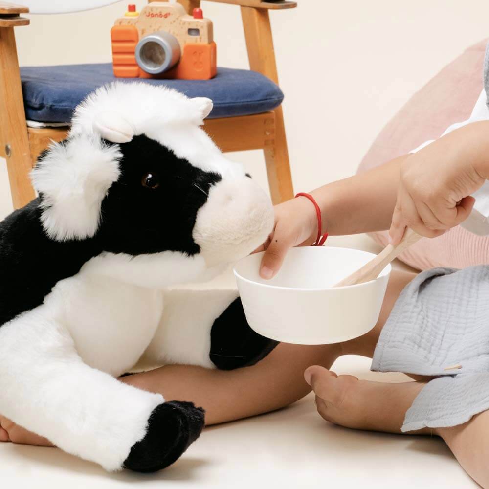 Ma peluche Vache Colette - La Pelucherie - myplayground