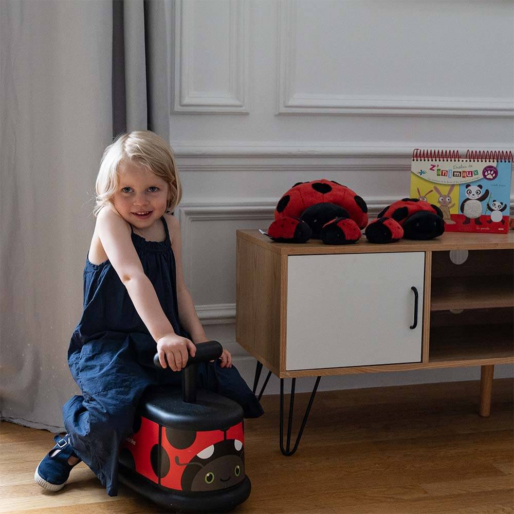 Ma peluche Coccinelle Lily - La Pelucherie - myplayground