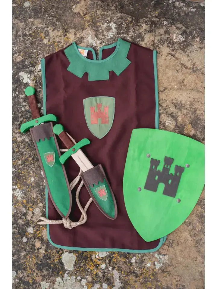 TABARD KAMELOT BRUN - Jeu de Rôle pour Enfants ( 3 ans et + ) by KALID MEDIEVAL