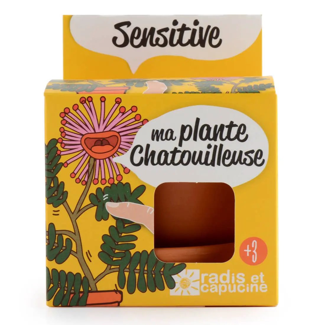 La plante chatouilleuse - Kit créatif de jardinage Enfant by Radis Et Capucine