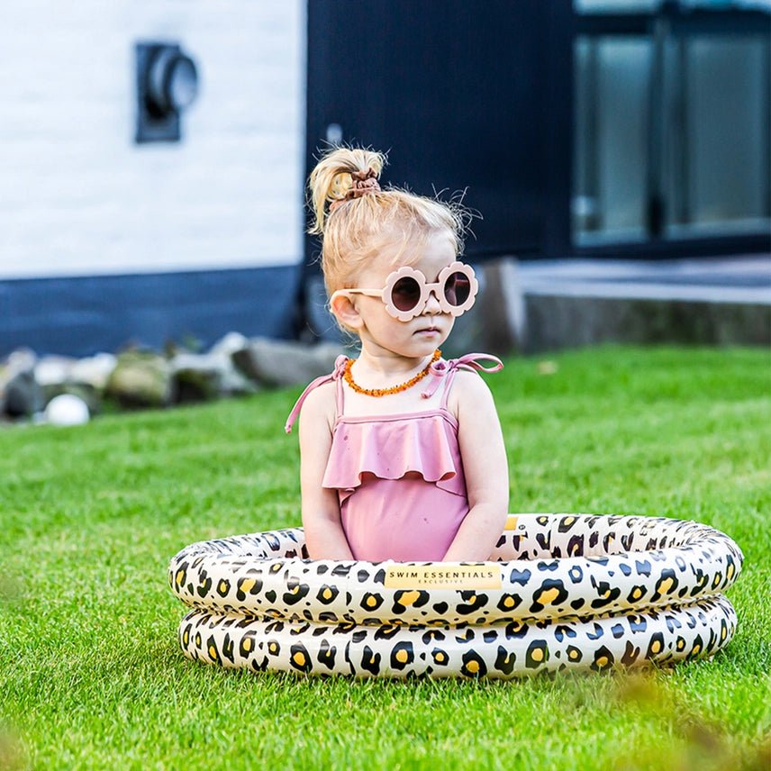 Piscine bébé à Imprimé Léopard - Beige, 60 cm - Swim Essentials - myplayground