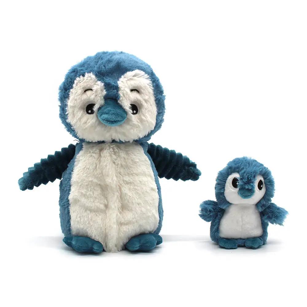 Pingouin en Peluche et Bébé Bleu / Les Ptipotos - Les Déglingos, France by Les Déglingos, France