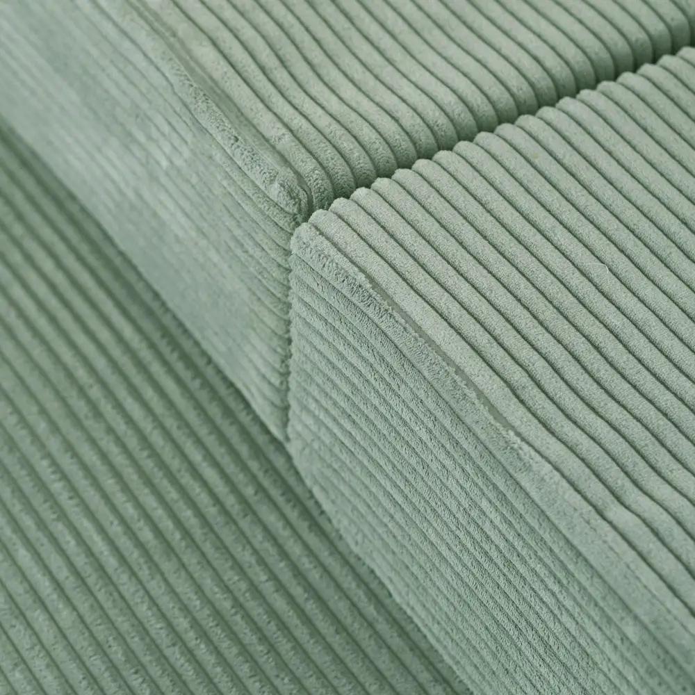 Canapé-lit Foldie - Velours côtelé vert premium, lavable, imperméable - Plush Nest by Misioo