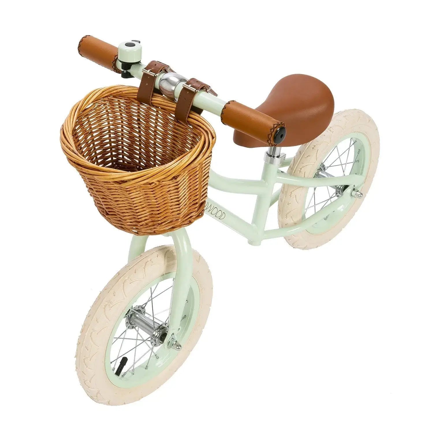Draisienne - vert menthe, jeu de motricité enfant, 3 à 5 ans - Banwood by Banwood
