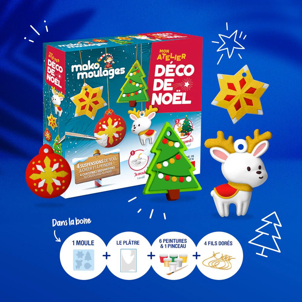 Mako Moulages - Mon Atelier Déco de Noël - Mako Créations by Mako Créations