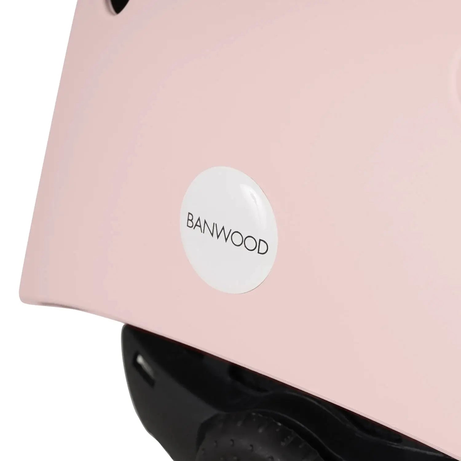 Casque vélo enfant - Rose poudré, dès 3 ans, écologique, léger- BANWOOD by Banwood
