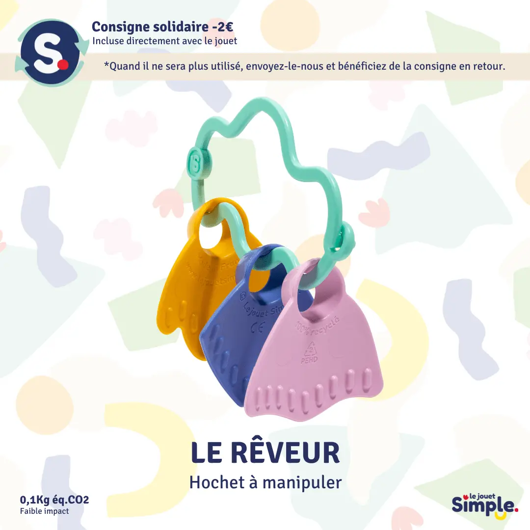 Assortiment - Trains/Coupelles/Hochets - Jouets Éducatifs pour Bébés by Le Jouet Simple