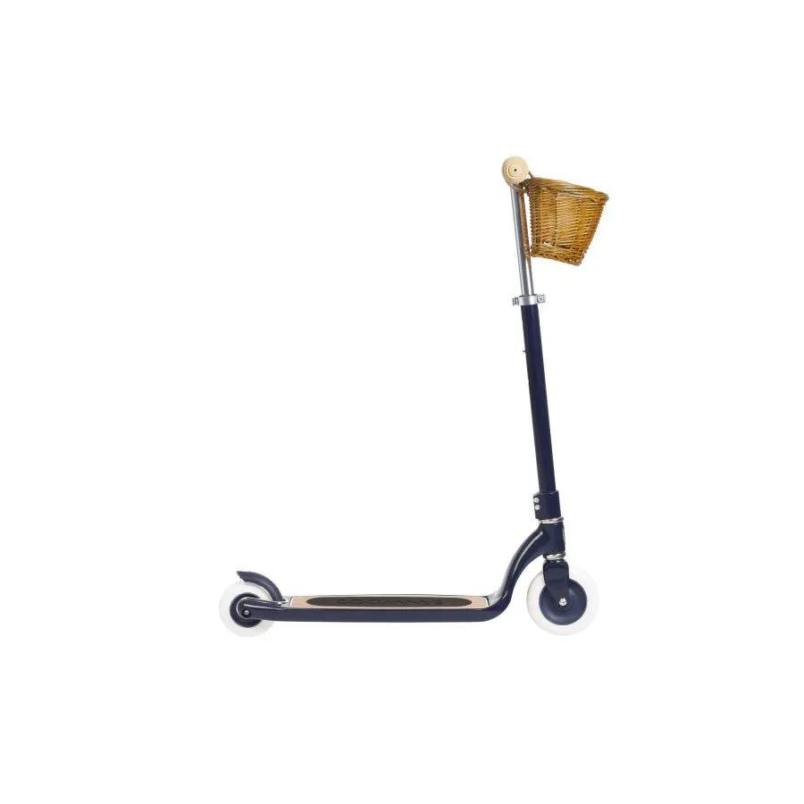trottinette enfant maxi - + de 6 ans - bleu marine - jeu de motricité - banwood by Banwood