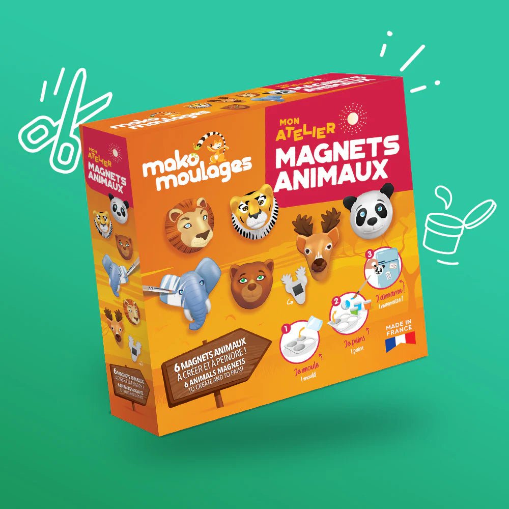Mako Moulages - Mon Atelier Magnets Animaux - Mako Créations - myplayground