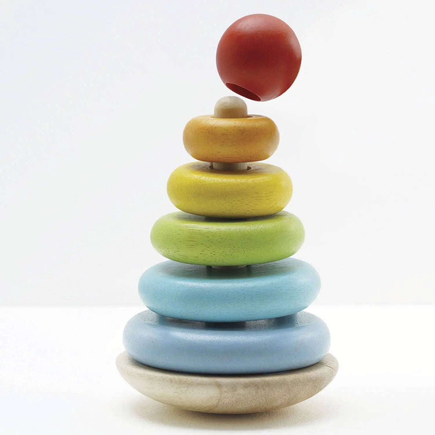 Jeu d'empilage Rainbow/Rainbow Stacker - Jeu Montessori enfant by Le Toy Van