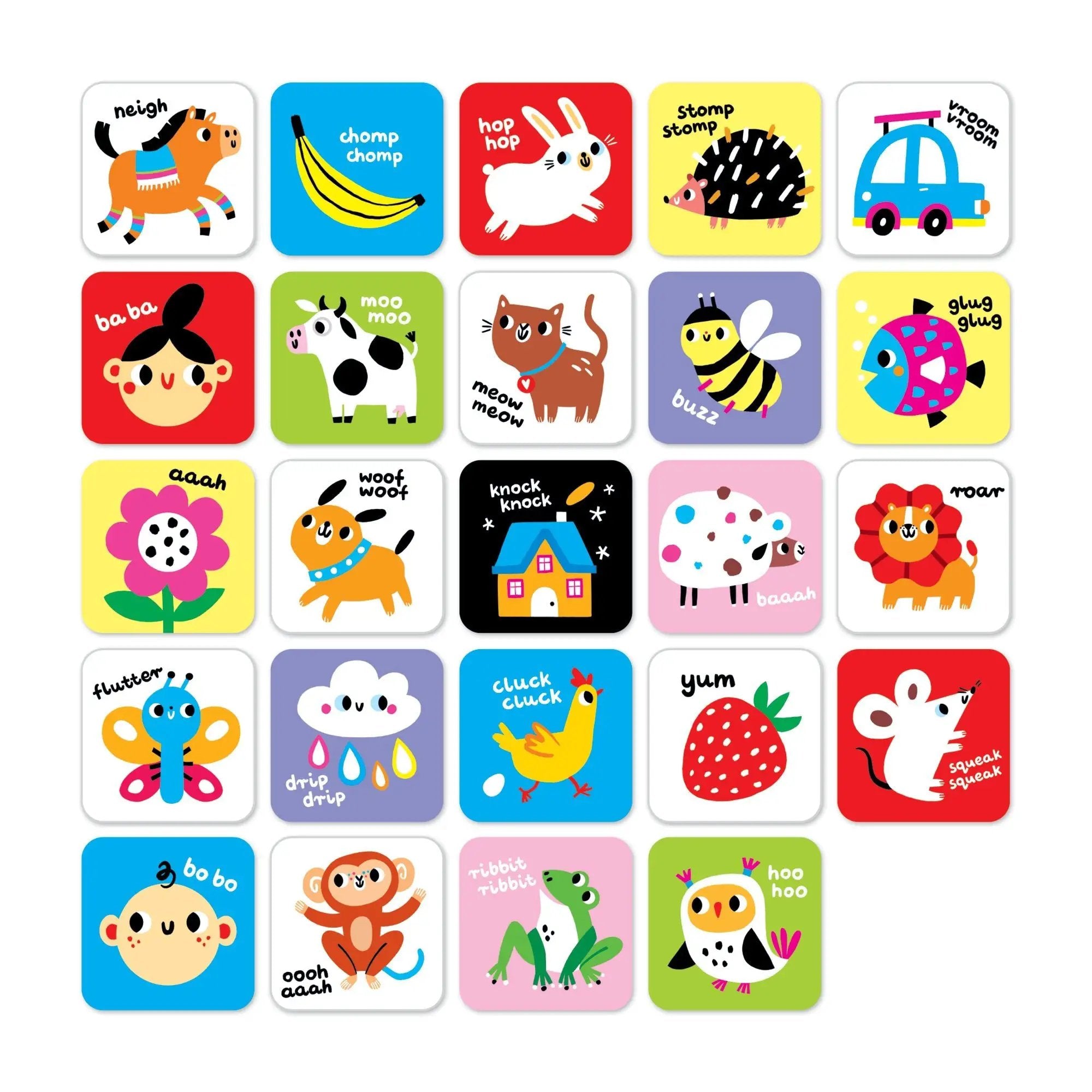 Cartes Bébé Contraste Élevé - Banana Panda by Banana Panda