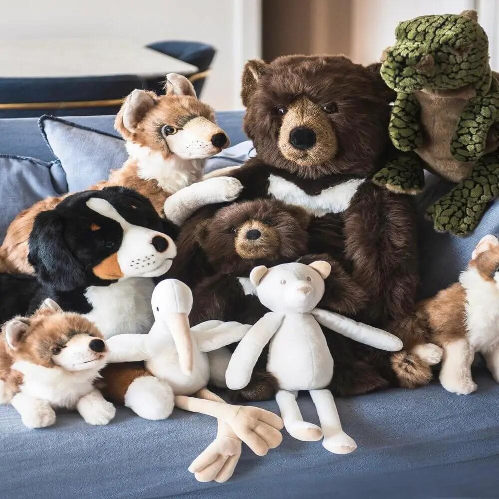 Ma peluche Ours Brun Gabin - La Pelucherie by LA PELUCHERIE